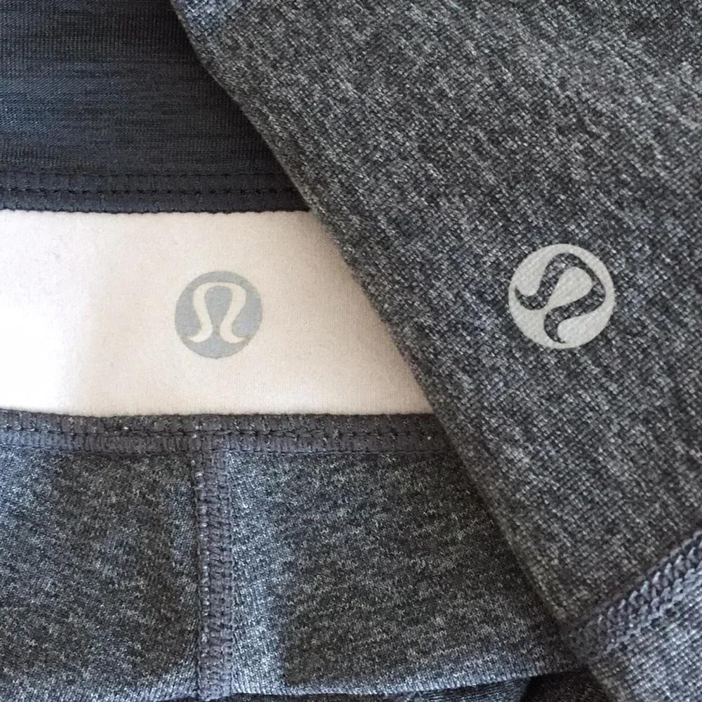 Lululemon gray reversible groove Pants